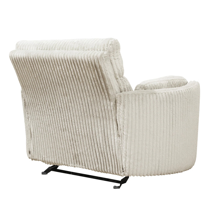 Parker Living - Radius Extra Wide Power Glider Recliner in Mega Ivory (Set of 2) - Perfect Nursery Chair - MRAD#812GP-XL-2-MGIV - GreatFurnitureDeal