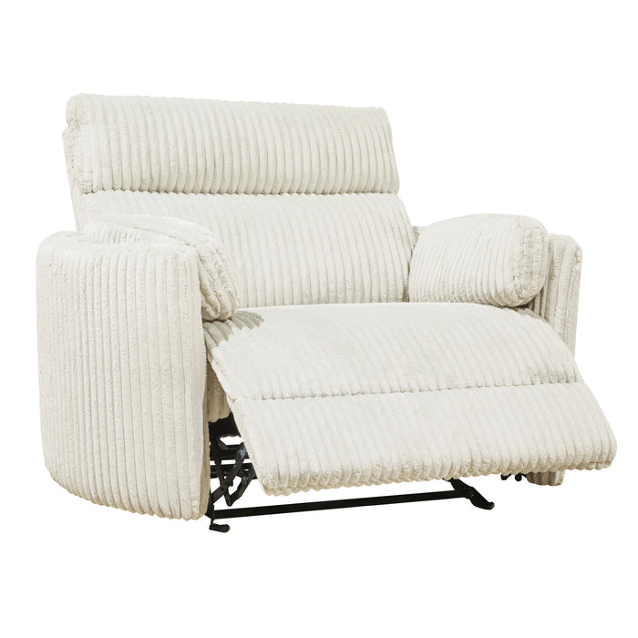 Parker Living - Radius Extra Wide Power Glider Recliner in Mega Ivory (Set of 2) - Perfect Nursery Chair - MRAD#812GP-XL-2-MGIV - GreatFurnitureDeal