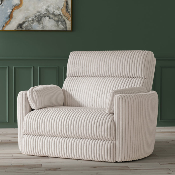 Parker Living - Radius Power Glider Recliner in Mega Ivory - Perfect Nursery Chair - MRAD#812GP-XL-MGIV - GreatFurnitureDeal