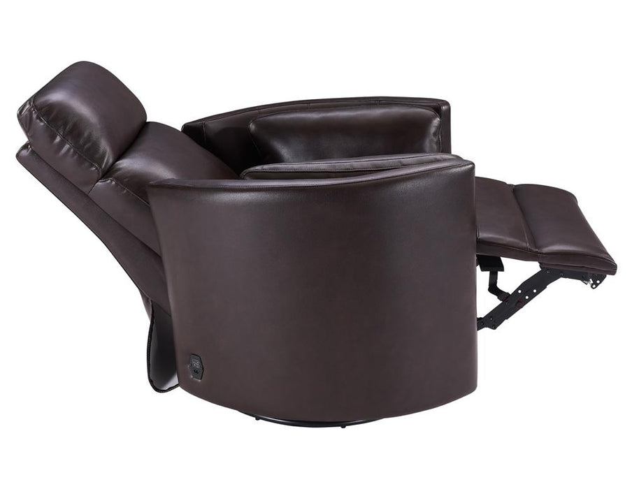 Parker Living - Radius Power Cordless Swivel Glider Recliner in Florence Brown - MRAD#812GSP-P25-FBR - GreatFurnitureDeal