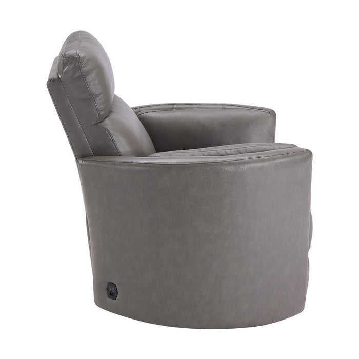 Parker Living - Radius Power Cordless Swivel Glider Recliner in Florence Heron - MRAD#812GSP-P25-FHE - GreatFurnitureDeal
