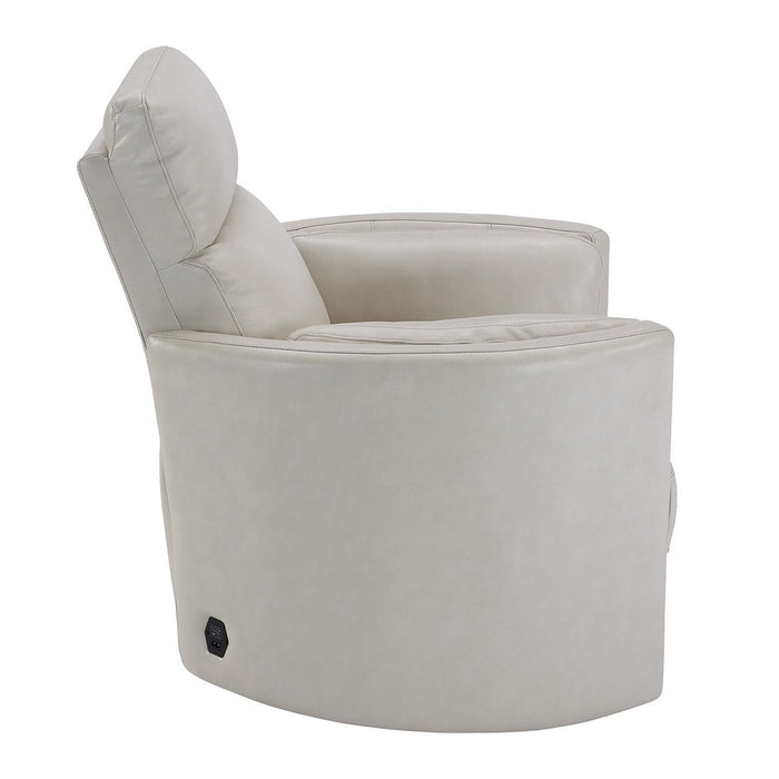 Parker Living - Radius Power Cordless Swivel Glider Recliner in Florence Ivory - MRAD#812GSP-P25-FIV - GreatFurnitureDeal