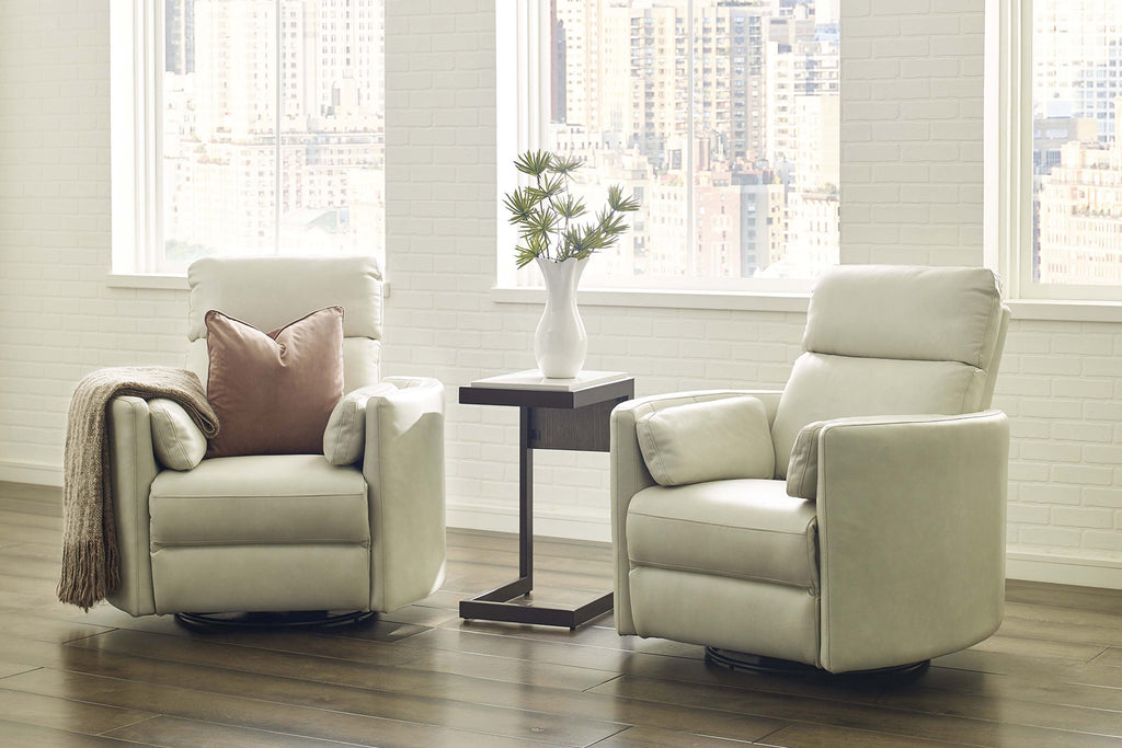 Parker Living - Radius Power Cordless Swivel Glider Recliner in Florence Ivory - MRAD#812GSP-P25-FIV - GreatFurnitureDeal