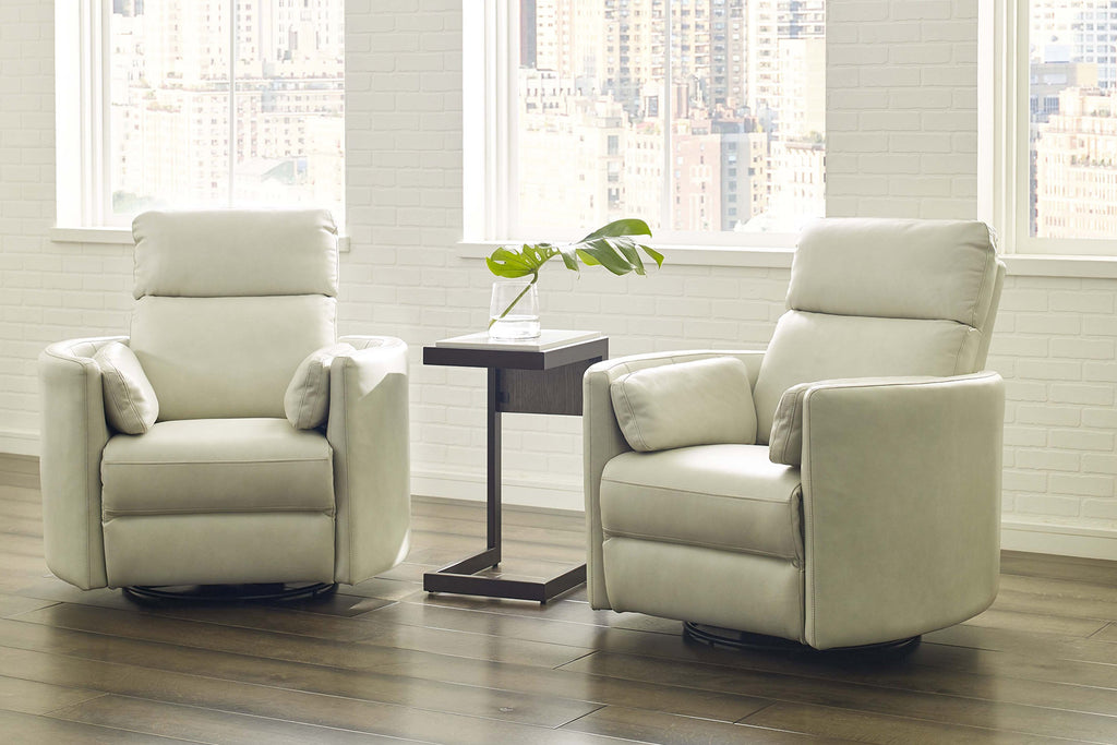 Parker Living - Radius Power Cordless Swivel Glider Recliner in Florence Ivory - MRAD#812GSP-P25-FIV - GreatFurnitureDeal