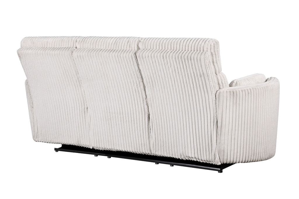 Parker Living - Radius Power Reclining Sofa in Mega Ivory Off White Fabric - MRAD#832P-MGIV - GreatFurnitureDeal