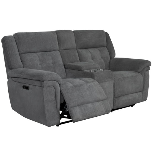 Parker Living - Richland Power Console Loveseat in Bristol Grey - MRIC#822CPH-BRGR - GreatFurnitureDeal