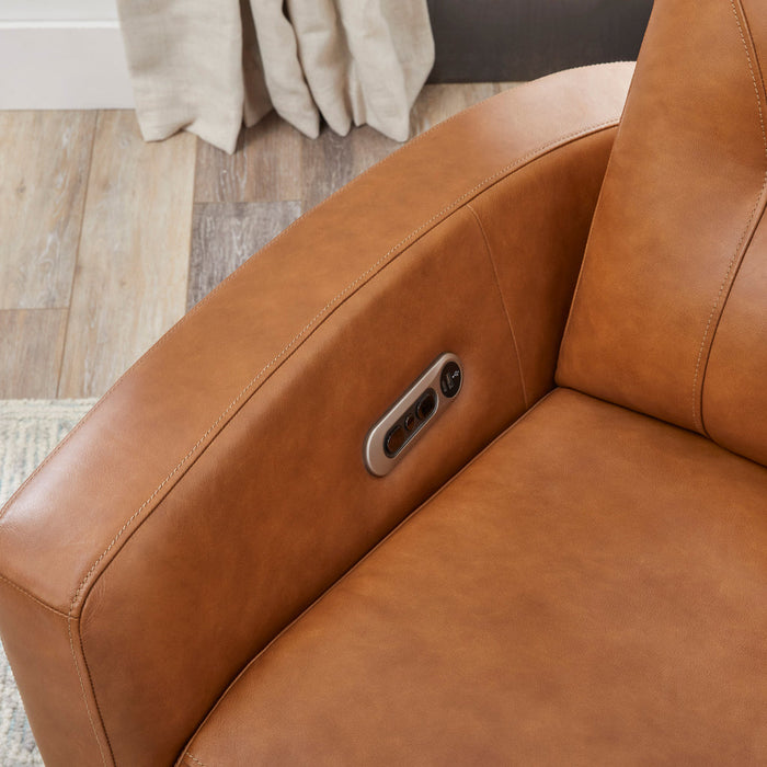 Parker Living - Remmington Power Swivel Glider Recliner in Vintage Caramel (Set of 2) - MRMG#812GSPH-VGCM - GreatFurnitureDeal