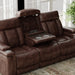 Parker Living - Royce Power Drop Down Console Sofa in Fantom Brown - MROY#832PH-FNB - GreatFurnitureDeal