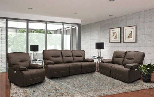 Parker Living - Spartacus 3 Piece Power Living Room Set in Chocolate - MSPA#832PH-CHO-3SET - GreatFurnitureDeal