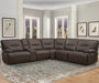 Parker Living - Spartacus 6 Piece Sectional Sofa in Chocolate - MSPA-PACKA(H)-CHO - GreatFurnitureDeal