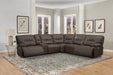 Parker Living - Spartacus 6 Piece Sectional Sofa in Chocolate - MSPA-PACKA(H)-CHO - GreatFurnitureDeal