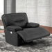 Parker Living - Spartacus Power Recliner with USB Port & Power Headrest in Black -Set of 2- MSPA#812PH-BLC - GreatFurnitureDeal