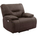 Parker Living - Spartacus Power Recliner with Power Headrest and USB Port in Chocolate (Set of 2) - MSPA#812PH-CHO - GreatFurnitureDeal