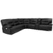Parker Living - Spartacus 6 Piece Sectional Sofa in Black - MSPA-PACKA(H)-BLC - GreatFurnitureDeal