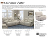 Parker Living - Spartacus Power Recliner with Power Headrest and USB Port in Oyster (Set of 2) - MSPA#812PH-OYS - GreatFurnitureDeal