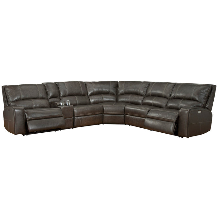 Parker Living - Swift Twilight Modular 6 Piece Power Reclining Sectional - MSWI-PACKA(H)-TWI - GreatFurnitureDeal