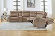 Parker Living - MTH-PACKA-STOF6 Piece Modular Manual Reclining Sectional in Stokes Toffee - MTH-KIT-6A-STOF - GreatFurnitureDeal