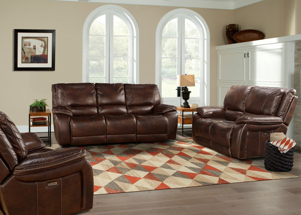 Parker Living - Vail Burnt Sienna Leather 3 Piece Dual Reclining Power Living Room Set - MVAI#832PH-822PH-812PH-BUR - GreatFurnitureDeal