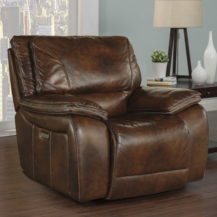 Parker Living - Vail Burnt Sienna Leather 3 Piece Dual Reclining Power Living Room Set - MVAI#832PH-822PH-812PH-BUR - GreatFurnitureDeal