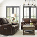 Parker Living - Vail Burnt Sienna Leather 3 Piece Dual Reclining Power Living Room Set - MVAI#832PH-822PH-812PH-BUR - GreatFurnitureDeal
