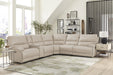 Parker Living - Whitman 6 Piece Modular Sectional in Verona Linen - MWHI-PACKA(H)-P50-VLI - GreatFurnitureDeal