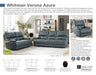 Parker Living - Whitman Power Loveseat in Verona Azure - MWHI#822PH-P25-VAZ - GreatFurnitureDeal