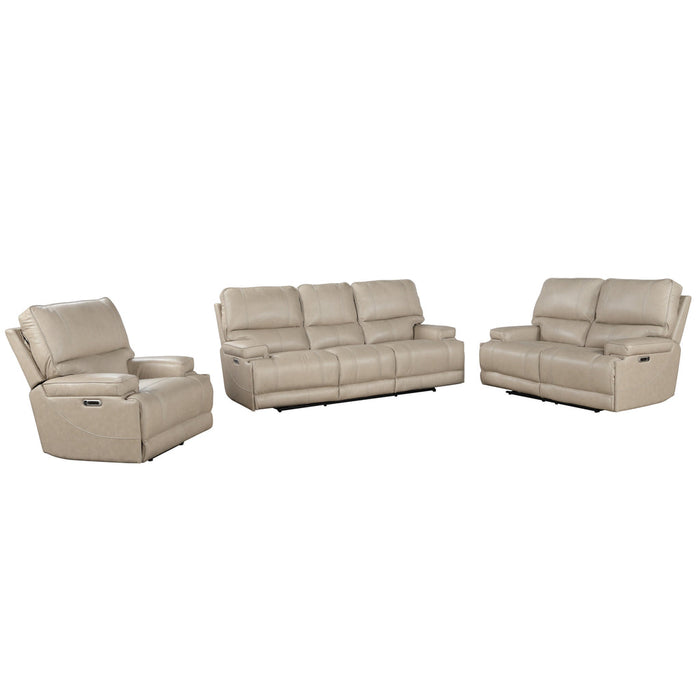 Parker Living - Whitman 3 Piece Freemotion Power Living Room Set in Verona Linen - MWHI#832PH-P25-822PH-812PH-VLI