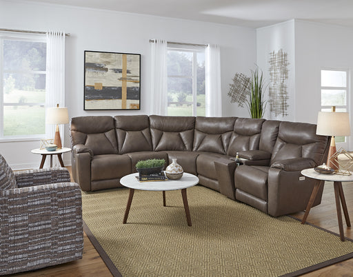 Southern Motion - Conrad 3 Piece Power Reclining Sectional Sofa in Maple - 311-25-84-12 - GreatFurnitureDeal