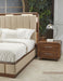 AICO Furniture - Mason Park"6 Piece Eastern King Channel Tufted Bedroom Set "Umber - 9094000EK4-406-6SET - GreatFurnitureDeal