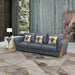 European Furniture - Castello Sofa Gray Italian Leather - EF-19991-S - GreatFurnitureDeal