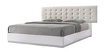J&M Furniture - Milan White 3 Piece Eastern King Bedroom Set - 17687-EK-3SET-WHITE - GreatFurnitureDeal