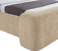 Meridian Furniture - Modena Beige Chenille Fabric Upholstered Twin Bed - ModenaBeige-T - GreatFurnitureDeal