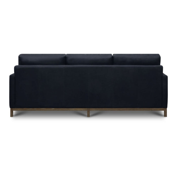 GFD Leather - Monterrey 90" Wide Upholstered Sofa, Napa Admiral - GTRX11NA-30