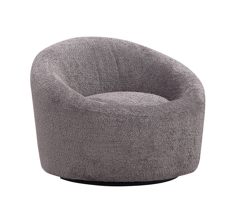J&M Furniture - Moon Chair in Dark Grey - 18632-C-GRY - GreatFurnitureDeal