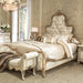 AICO Furniture - Platine de Royale 5 Piece Queen Bedroom Set in Champagne - N09000QNPL3-101-5SET - GreatFurnitureDeal