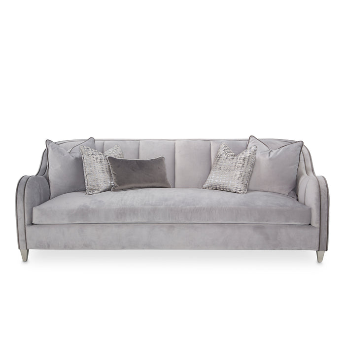 AICO Furniture - Roxbury Park Sofa in Slate - N9006815-STEEL-220 - GreatFurnitureDeal