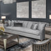 AICO Furniture - Roxbury Park Sofa in Slate - N9006815-STEEL-220 - GreatFurnitureDeal