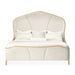 AICO Furniture - Malibu Crest 5 Piece Queen Curved Panel Bedroom Set - N9007000QN3CR-822-5SET - GreatFurnitureDeal