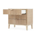 AICO Furniture - Malibu Crest 8 Piece Queen Curved Panel Bedroom Set - N9007000QN3CR-822-8SET - GreatFurnitureDeal