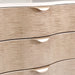 AICO Furniture - Malibu Crest 3 Piece California King Scalloped Panel Bedroom Set - N9007000CK3-822-3SET - GreatFurnitureDeal