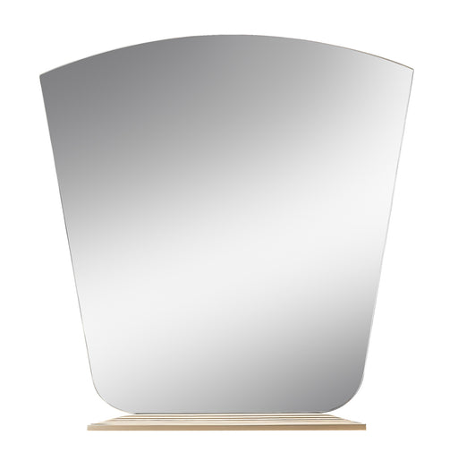 AICO Furniture - Malibu Crest Vanity Mirror in Chardonnay - 9007068-822 - GreatFurnitureDeal