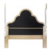 AICO Furniture - Malibu Crest 6 Piece Queen Scalloped Poster Bedroom Set - N9007100QN4PT-822-6SET - GreatFurnitureDeal