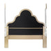 AICO Furniture - Malibu Crest California King Scalloped Poster Bed - N9007100CK4PT-822 - GreatFurnitureDeal