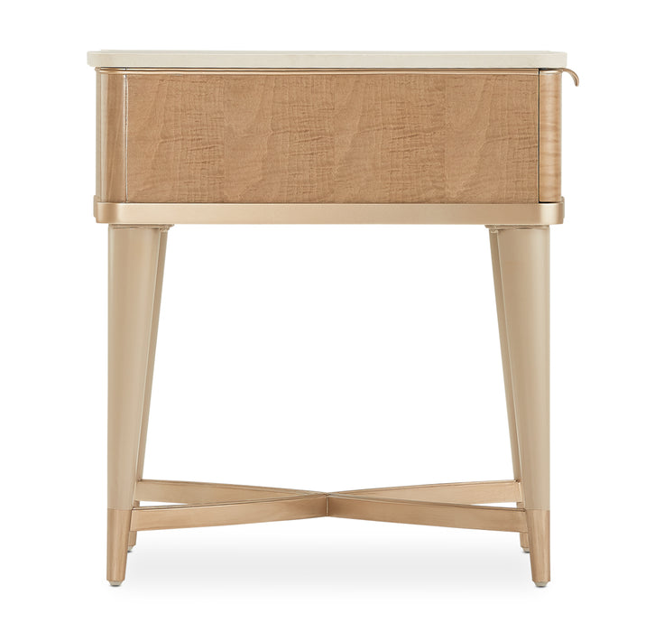 AICO Furniture - Malibu Crest"End Table in Blush - N9007202-131