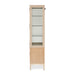 AICO Furniture - Malibu Crest Display Cabinet in Chardonnay - N9007209-822 - GreatFurnitureDeal