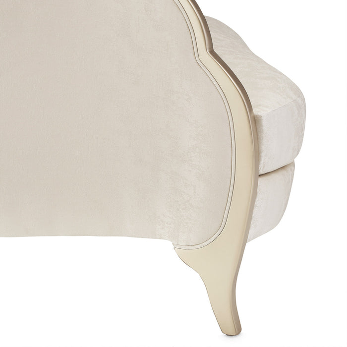 AICO Furniture - Malibu Crest Sofa in Chardonnay - N9007816-CLDWH-822