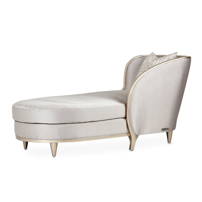 AICO Furniture - Malibu Crest Chaise in Chardonnay - N9007842-TRUFL-822 - GreatFurnitureDeal