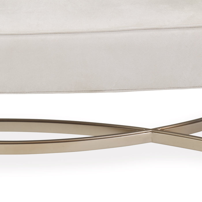 AICO Furniture - Malibu Crest Bed Bench in Chardonnnay - N9007904-822