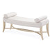 AICO Furniture - Malibu Crest Bed Bench in Chardonnnay - N9007904-822 - GreatFurnitureDeal