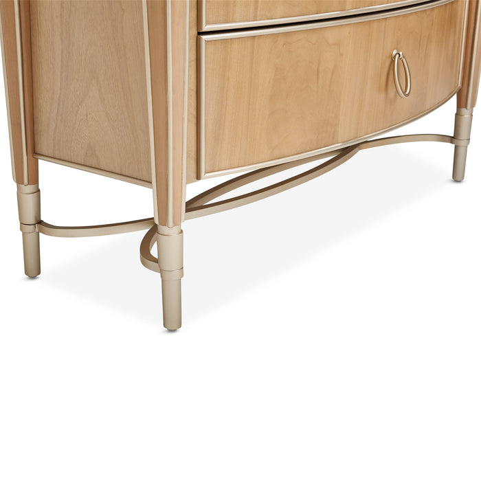 AICO Furniture - Villa Cherie"Highboy Chest"Caramel - N9008070-134 - GreatFurnitureDeal